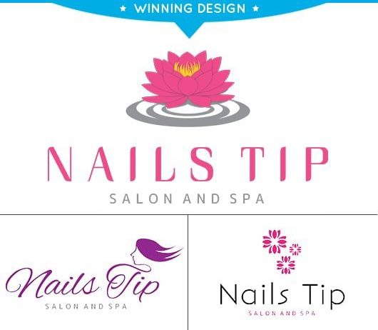Nail Salon logo design